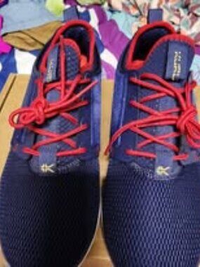 Kuru Atom Sneaker Shoe Women's Size 8! New! Red White Blue